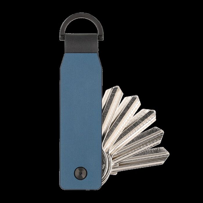 Valenta Key Organizer Aluminium Blue