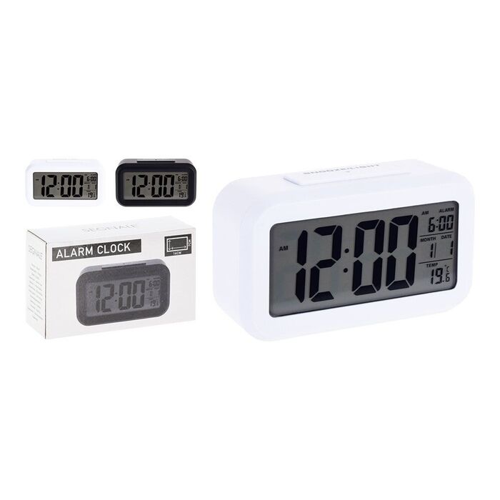Despertador digital medidas: 14x4,5cm cores sortidas