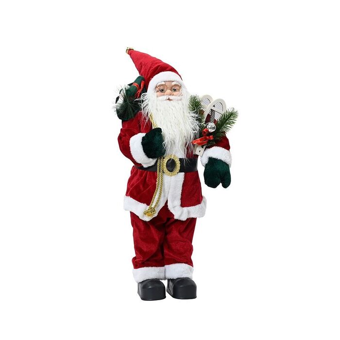 Pai natal, boneco decorativo, 17 x 10 x 30 cm