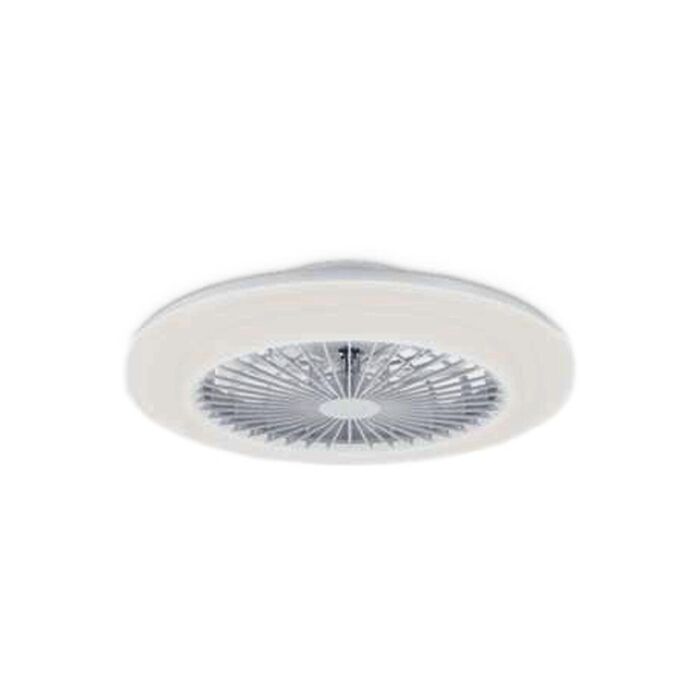 Ventilador de teto, led rgb, dc 20 w + 40 w, modelo amigo, branco, ø48 cm