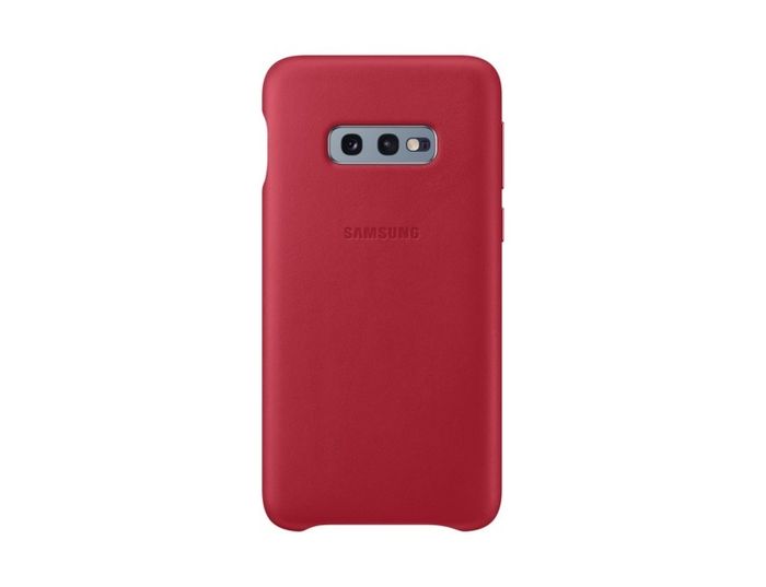 SAMSUNG - Capa S10e Leather Verm. EF-VG970LREGWW