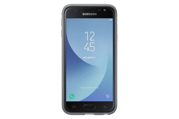 SAMSUNG - Capa Galaxy J3 Preto EF-AJ330TBEGWW