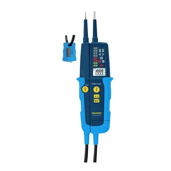 Tester voltagem e continuidade pan mv-1000ad 1000v pancontrol