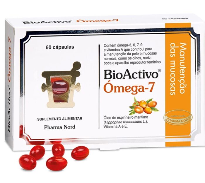 BioActivo Ómega-7 – Manutenção das Mucosas (Pharma Nord)
