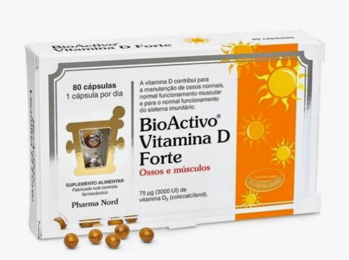 BioActivo Vitamina D Forte – Ossos & Músculos (Pharma Nord)