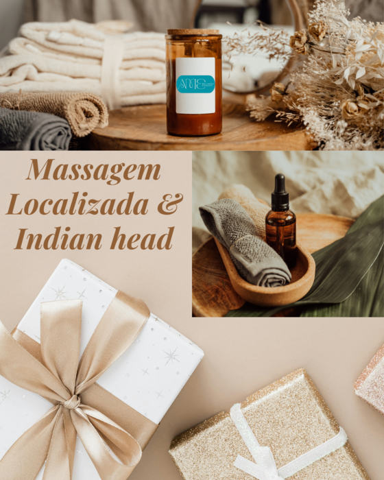 Massagem Localizada e Indian Head - Voucher Digital