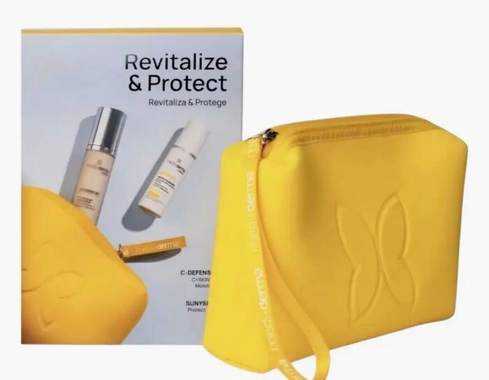 Kit Medi+derma Revitalize & Protect – C-Defense MD + Sunyses MD SPF 50+