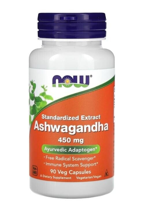 Now – Ashwagandha 450 mg (Adaptogénio Ayurvédico)