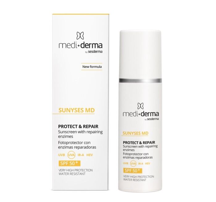 Medi+derma Sunyses MD Protect & Repair SPF 50+ – Protetor Solar com Enzimas Reparadoras