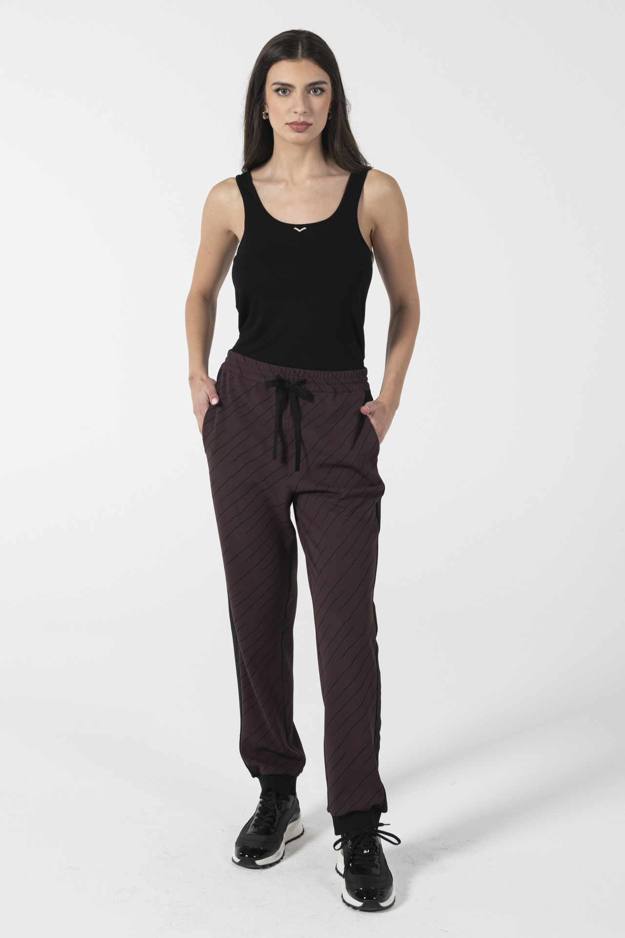 PINSTRIPE TROUSERS