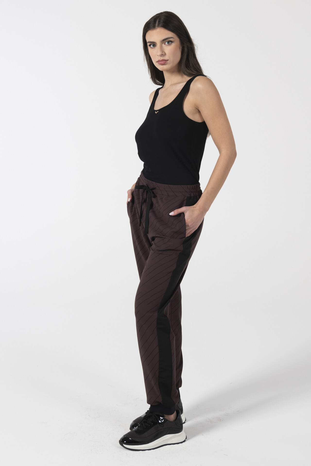 PINSTRIPE TROUSERS