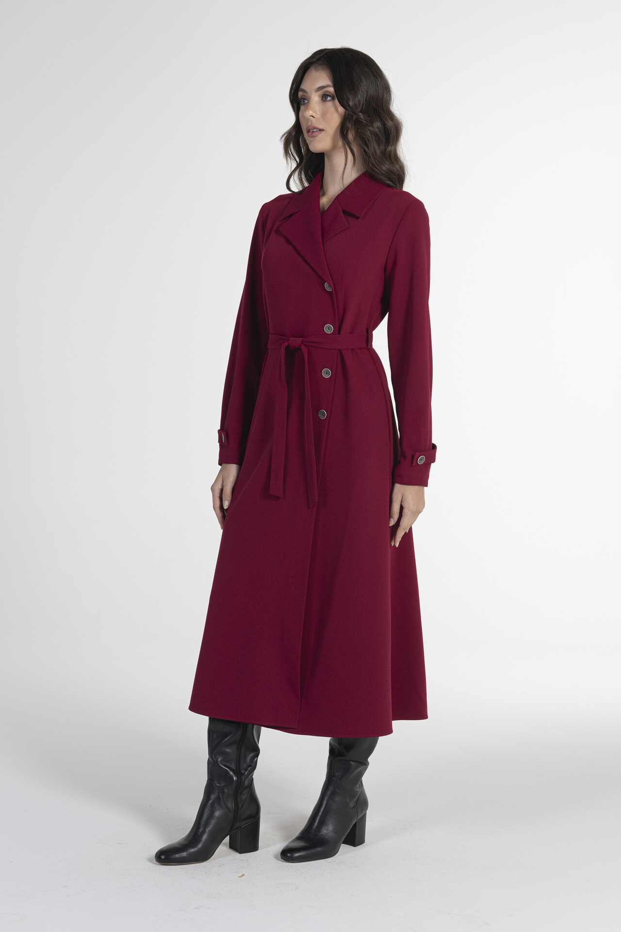 VESTIDO TRANSPASSADO MIDI