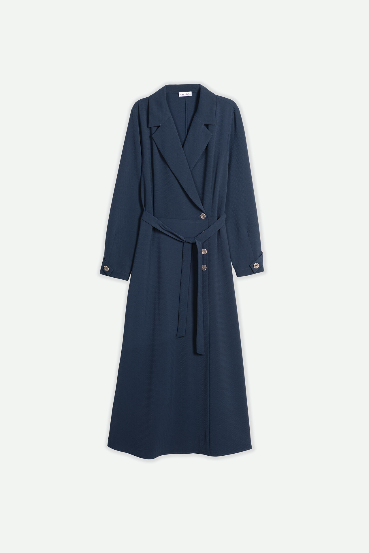 VESTIDO TRANSPASSADO MIDI