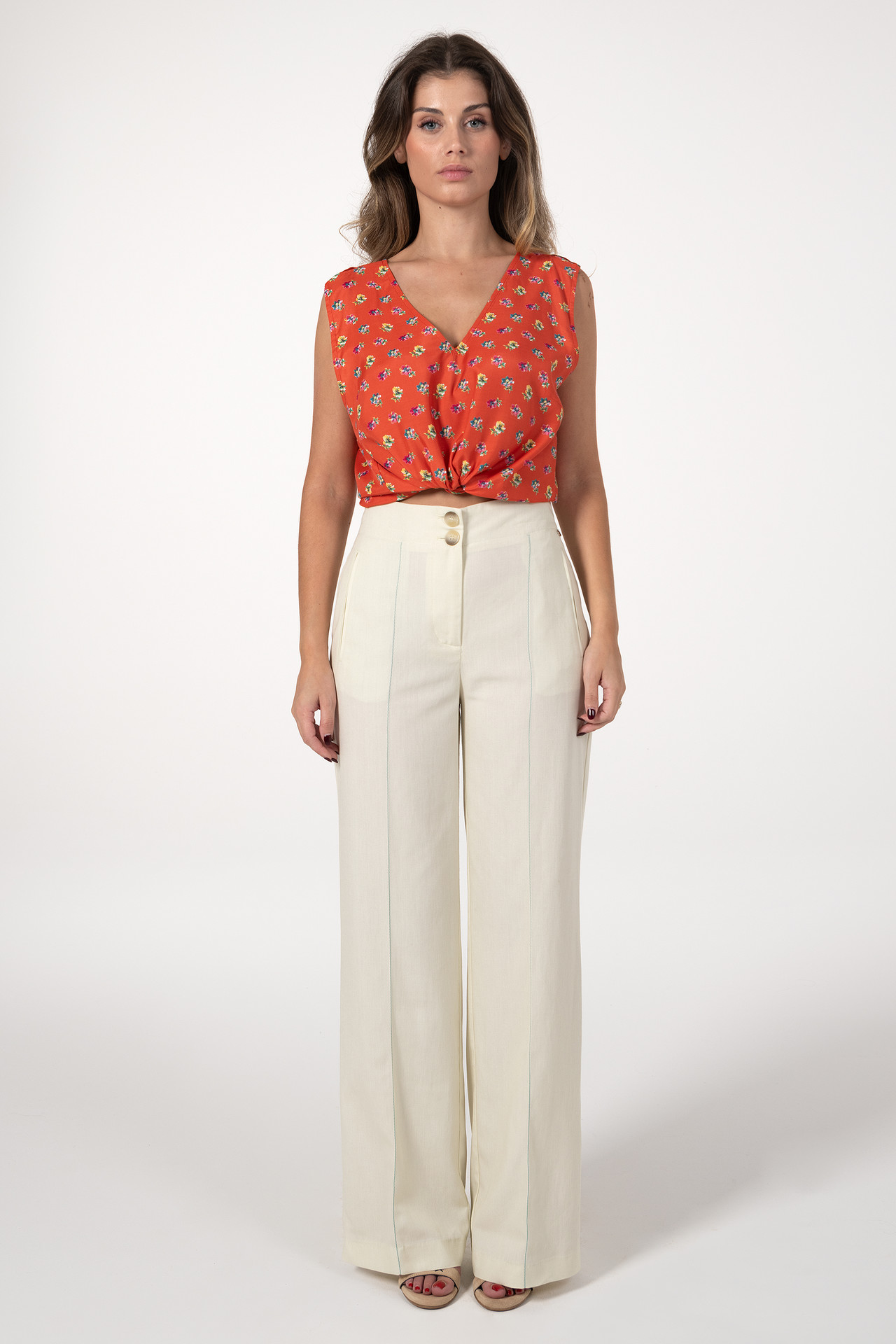WIDE LEG TROUSERS