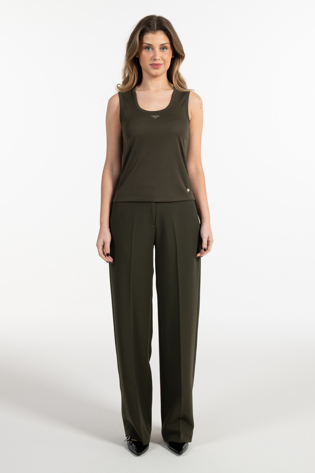 KNIT TOP WITH SHIMMER DETAIL