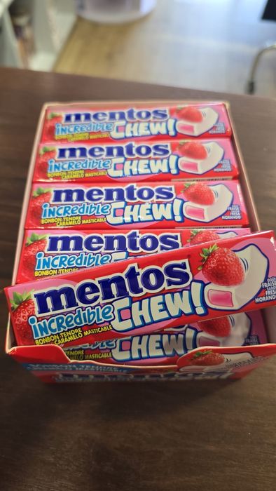 Mentos Chew Morango
