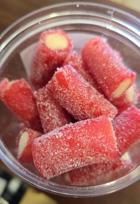 Mini Tubos Morango 2