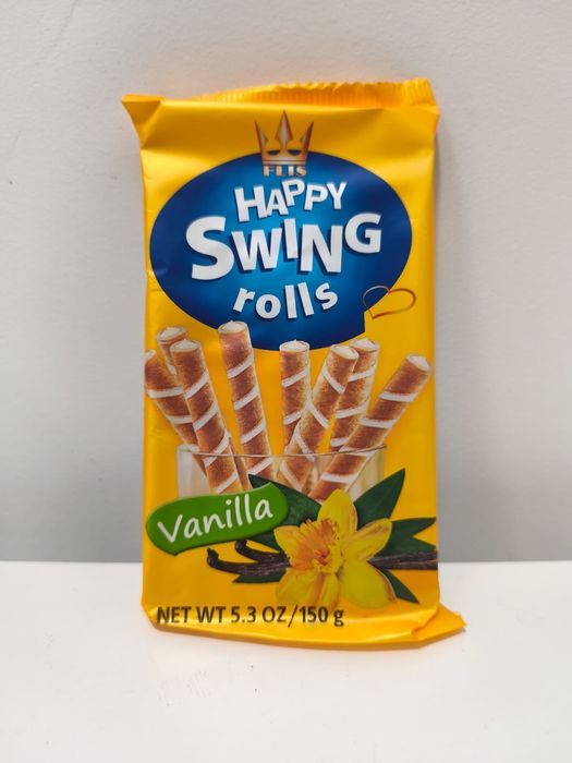 Tubos Happy Swing Baunilha