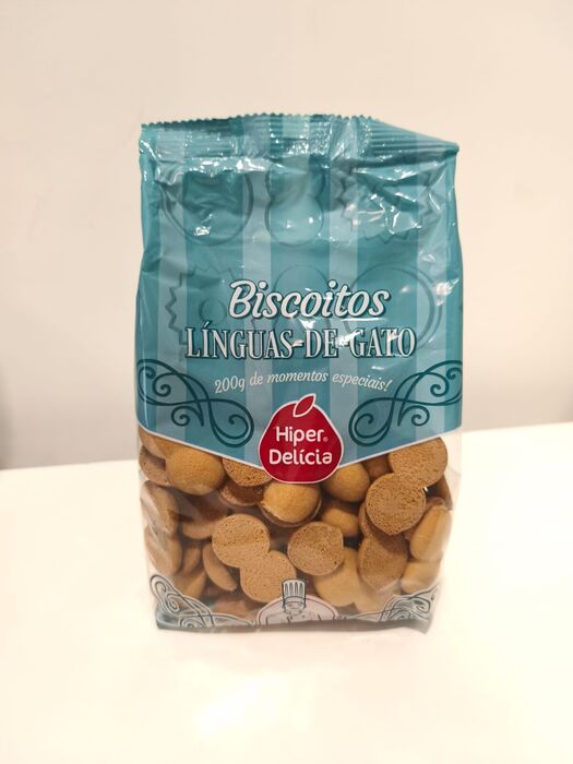 Biscoitos Línguas de Gato