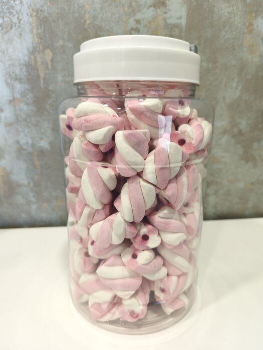 Marshmallows Morango Recheados