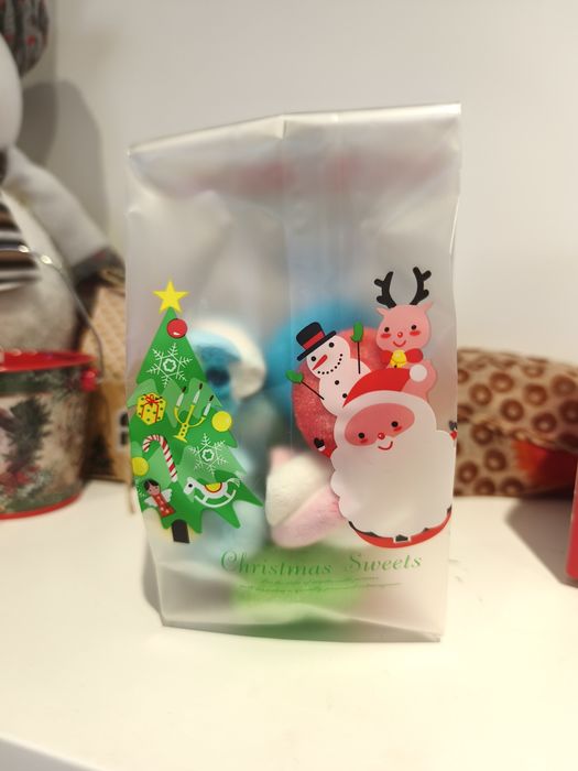Saquinho de Natal (Marshmallows)
