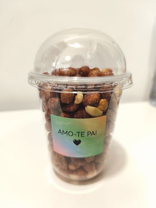 Mix Amêndoas e Amendoins Caramelizados