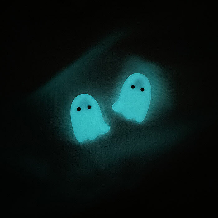 Brincos halloween a brilhar no escuro