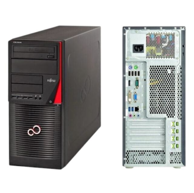 Fujitsu Celsius W530 MT Workstation Recondicionada – Intel Core i5 4ª Geração | 16GB RAM | 1TB HDD | Windows 10 Pro