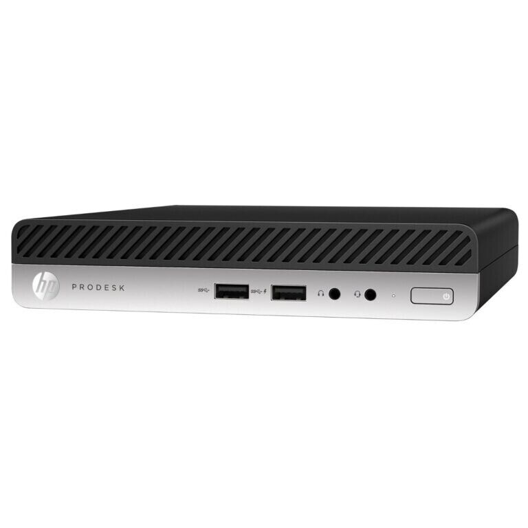 HP EliteDesk 800 G5 Mini – i5-9500T | 8GB | SSD 256GB | Windows 11 Pro
