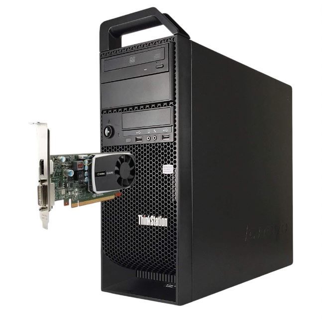 Lenovo ThinkStation S30 Workstation Recondicionada – Intel Xeon E5-1620 v2 | 32GB RAM | SSD 256GB | NVIDIA NVS 510 | Windows 10 Pro