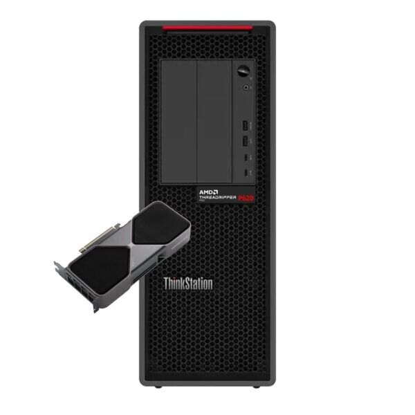Lenovo ThinkStation P620 – ThreadRipper Pro 3975WX | 96GB | SSD 1TB + HDD 500GB | RTX 5070 | Windows 11 Pro
