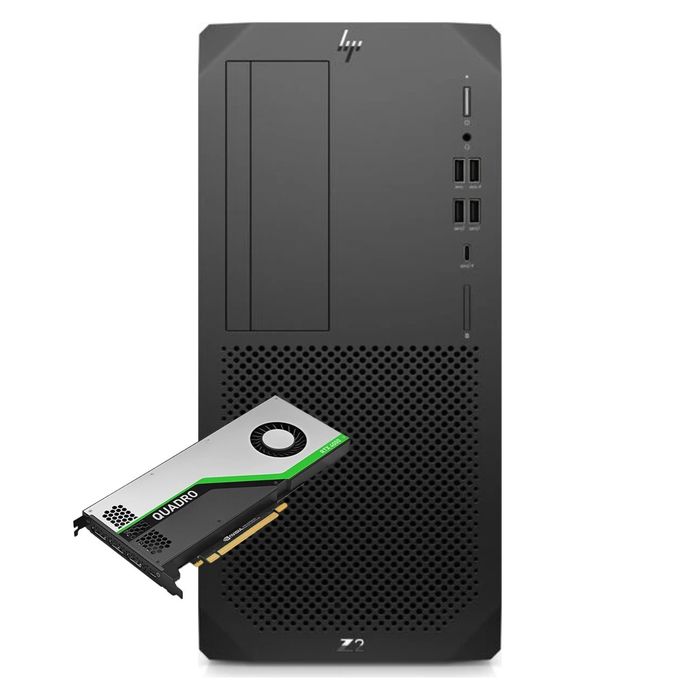 HP Z2 G5 Tower – i7-10700 | 32GB | SSD 500GB + HDD 500GB | RTX 2070 | Windows 11 Pro
