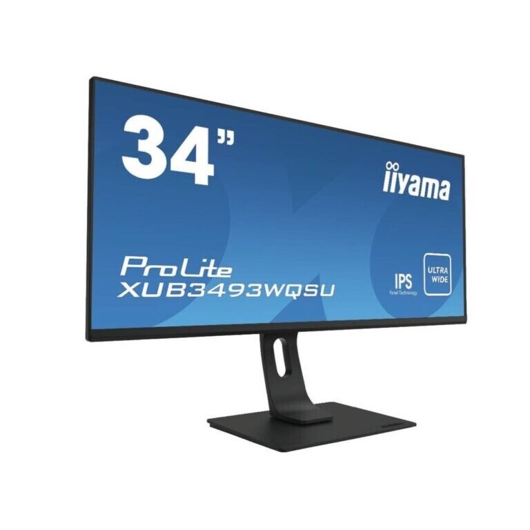 iiyama ProLite XUB3493WQSU – 34″ | IPS | UWQHD | 21:9 Ultrawide