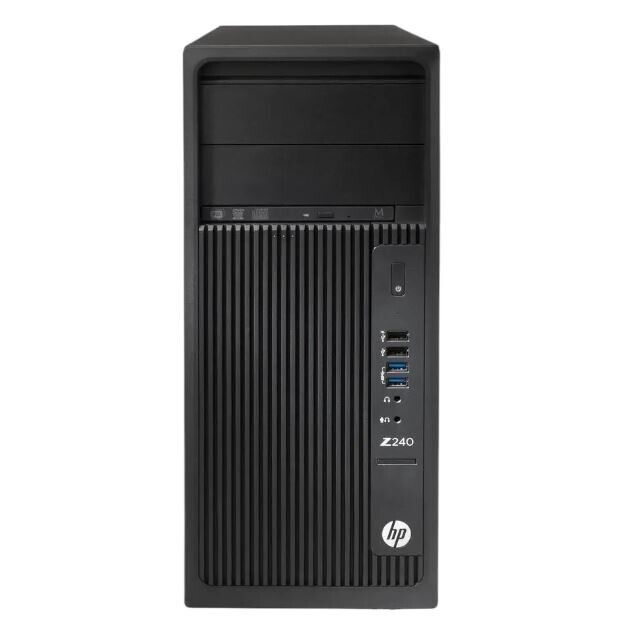 HP Z240 MT Workstation Recondicionada – Intel Core i7-6700 | 16GB RAM | SSD 256GB | NVIDIA Quadro K2200 4GB | Windows 10 Pro
