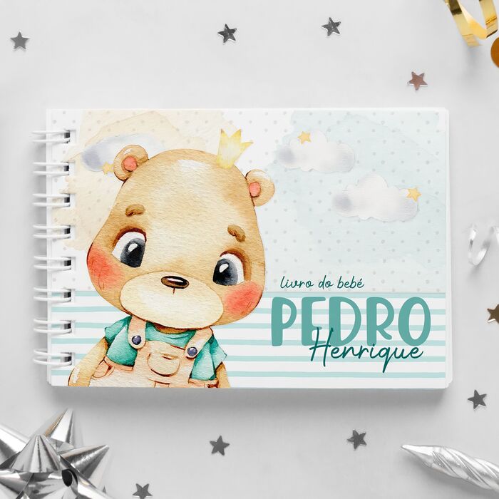 Livro do Bebé - Urso Príncipe