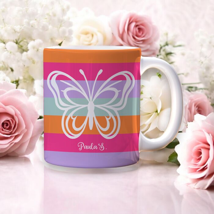 Caneca BLOOM Personalizada com Nome