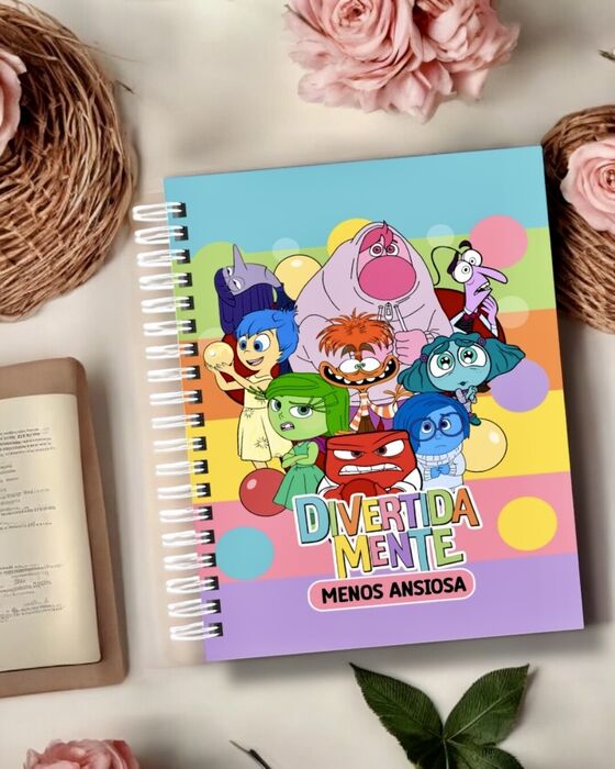 Caderno Divertidamente – Personalizado com Nome