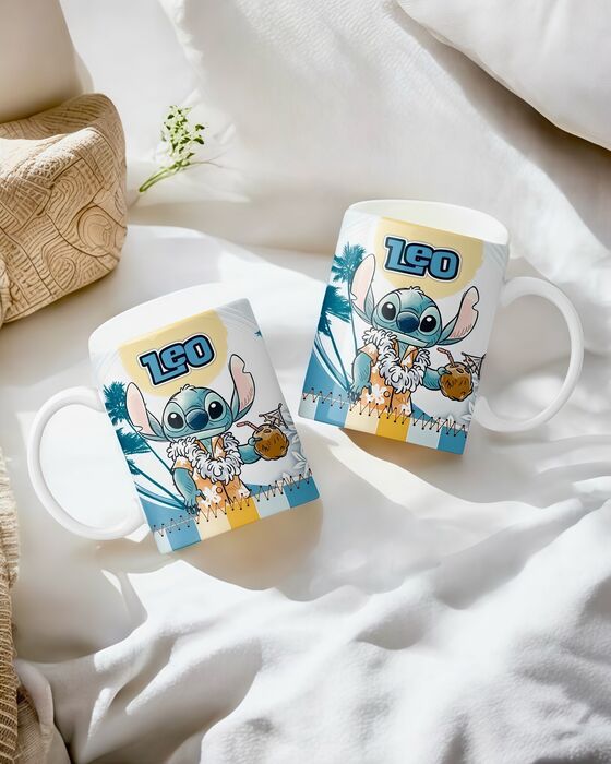 Caneca Stitch Personalizada com Nome