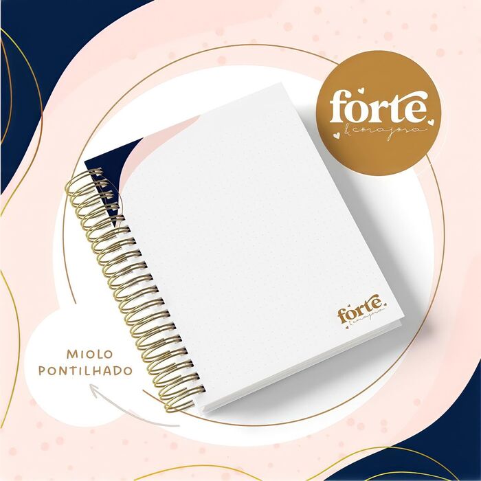 Caderno Forte e Corajosa