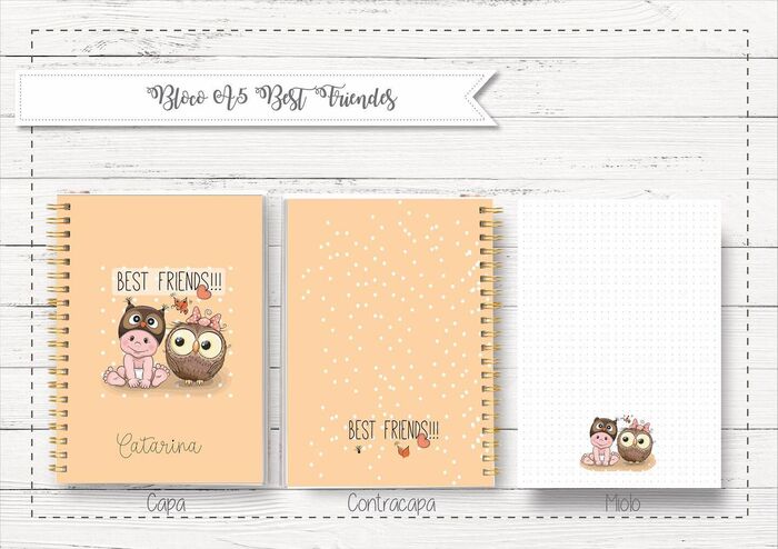 Caderno Best Friends