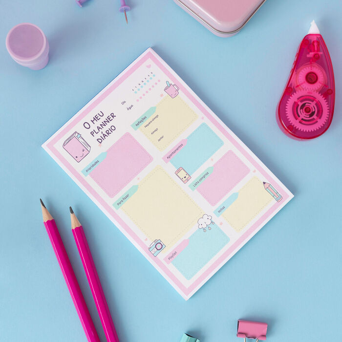 Planner Diário Cute