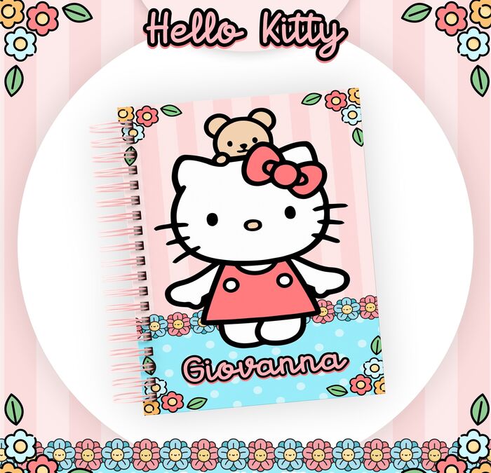 Álbum de Fotografias Hello Kitty Personalizado – Perfeito para Guardar as Suas Memórias