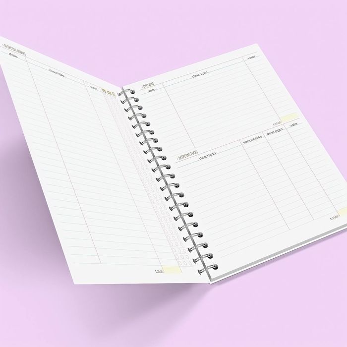 Planner Financeiro Personalizável