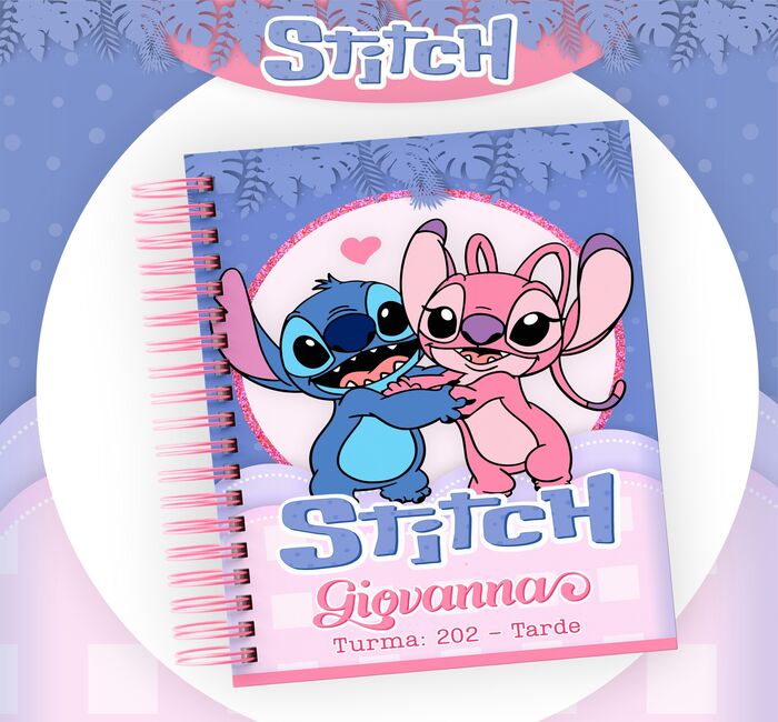 Álbum de Fotografias Stitch Personalizado – Perfeito para Guardar as Suas Memórias