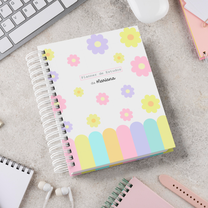 Planner de Estudos datado 2023-2024