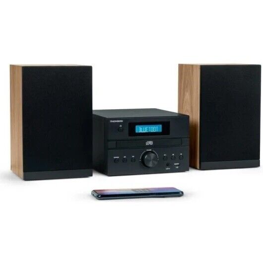 Thomson Mini-Aparelhagem MIC123BT | Preto