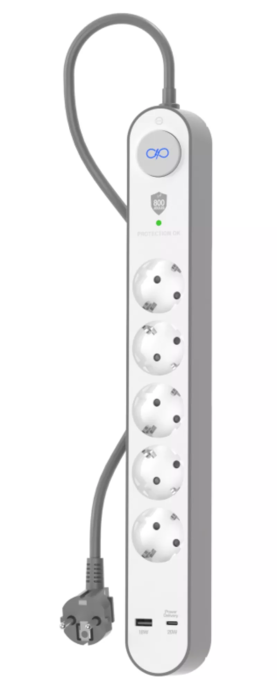 Extensão Force 5 tomadas