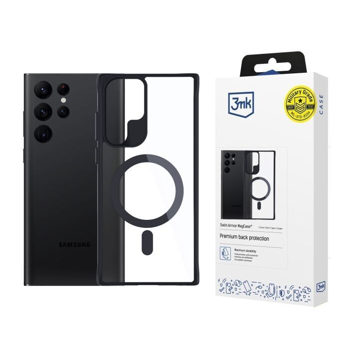 3mk Satin Armor Magcase - Samsung Galaxy S24 Ultra