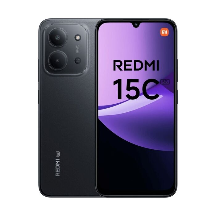 Xiaomi Redmi 15C | 5G | 4 | 128GB | Preto