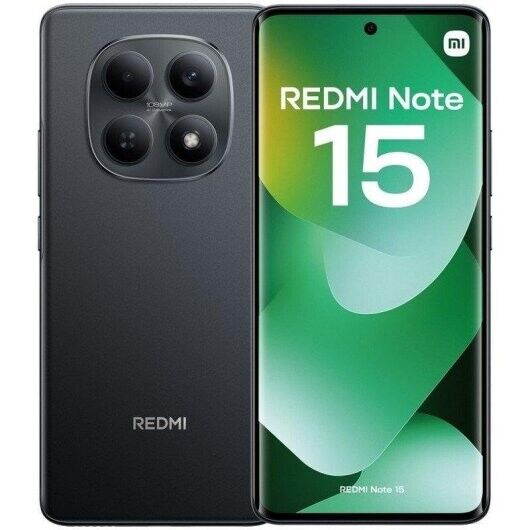 Xiaomi Redmi Note 15 4G 8GB/256GB Preto